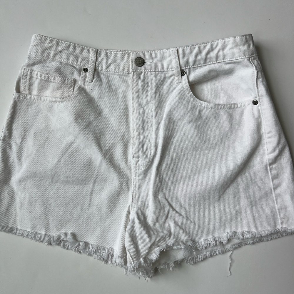 Harper Heritage Classic White Denim Shorts